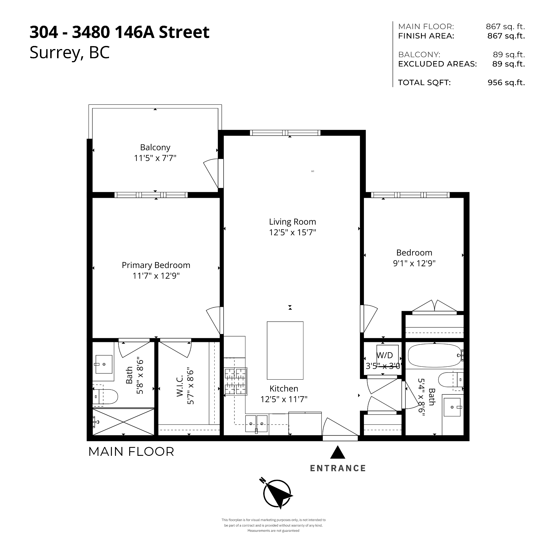 304 – 3480 146A Street, Surrey