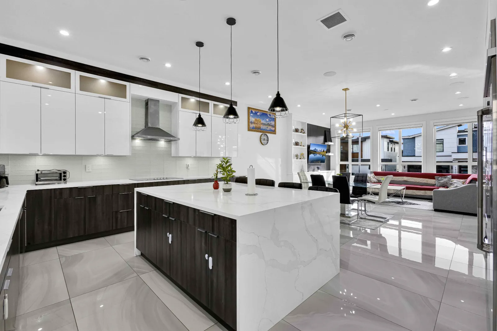 Professional real estate kitchen photography in Surrey BC
